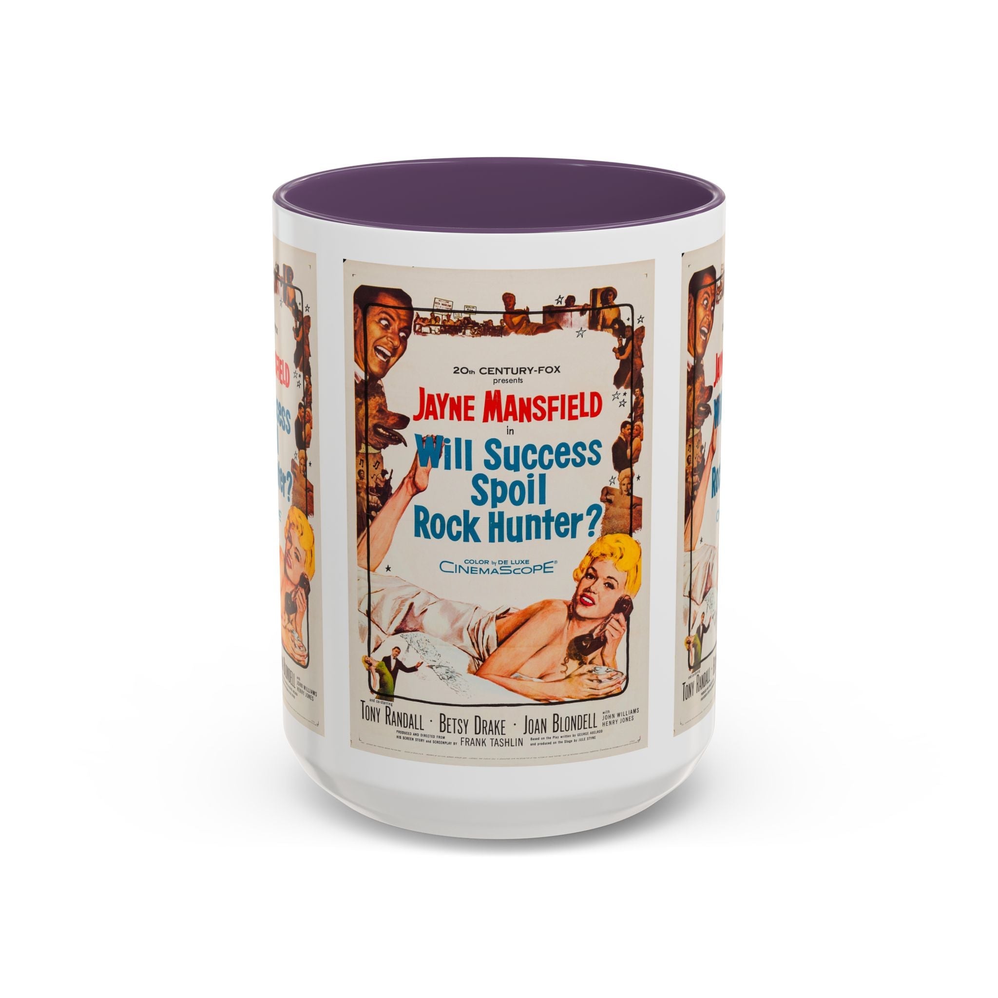 Cult Classic Movie Poster Art Accent Coffee Mug (11, 15oz) - Will Success Spoil Rock Hunter 1957 - POPvault