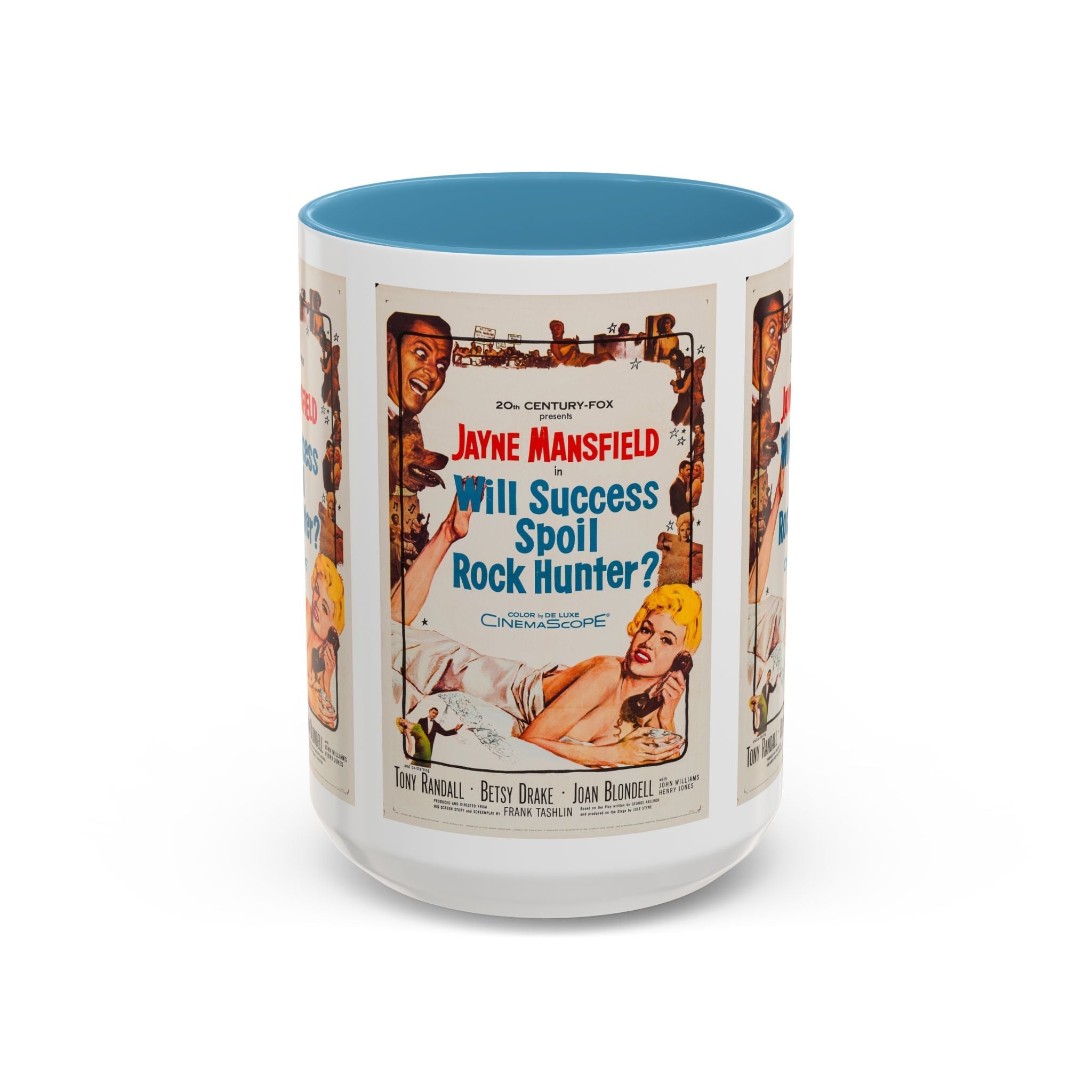Cult Classic Movie Poster Art Accent Coffee Mug (11, 15oz) - Will Success Spoil Rock Hunter 1957 - POPvault