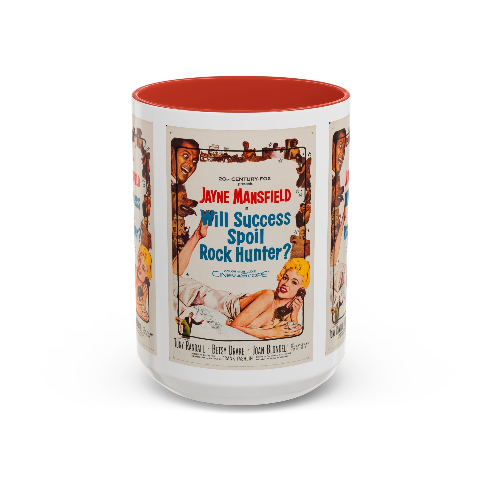 Cult Classic Movie Poster Art Accent Coffee Mug (11, 15oz) - Will Success Spoil Rock Hunter 1957 - POPvault