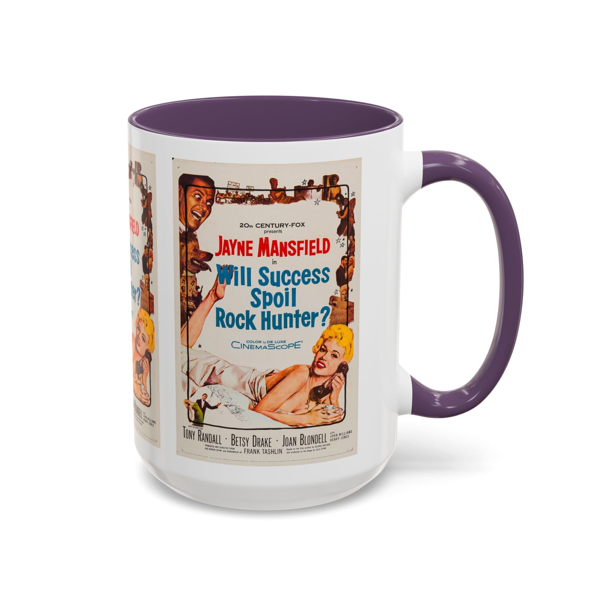 Cult Classic Movie Poster Art Accent Coffee Mug (11, 15oz) - Will Success Spoil Rock Hunter 1957 - POPvault