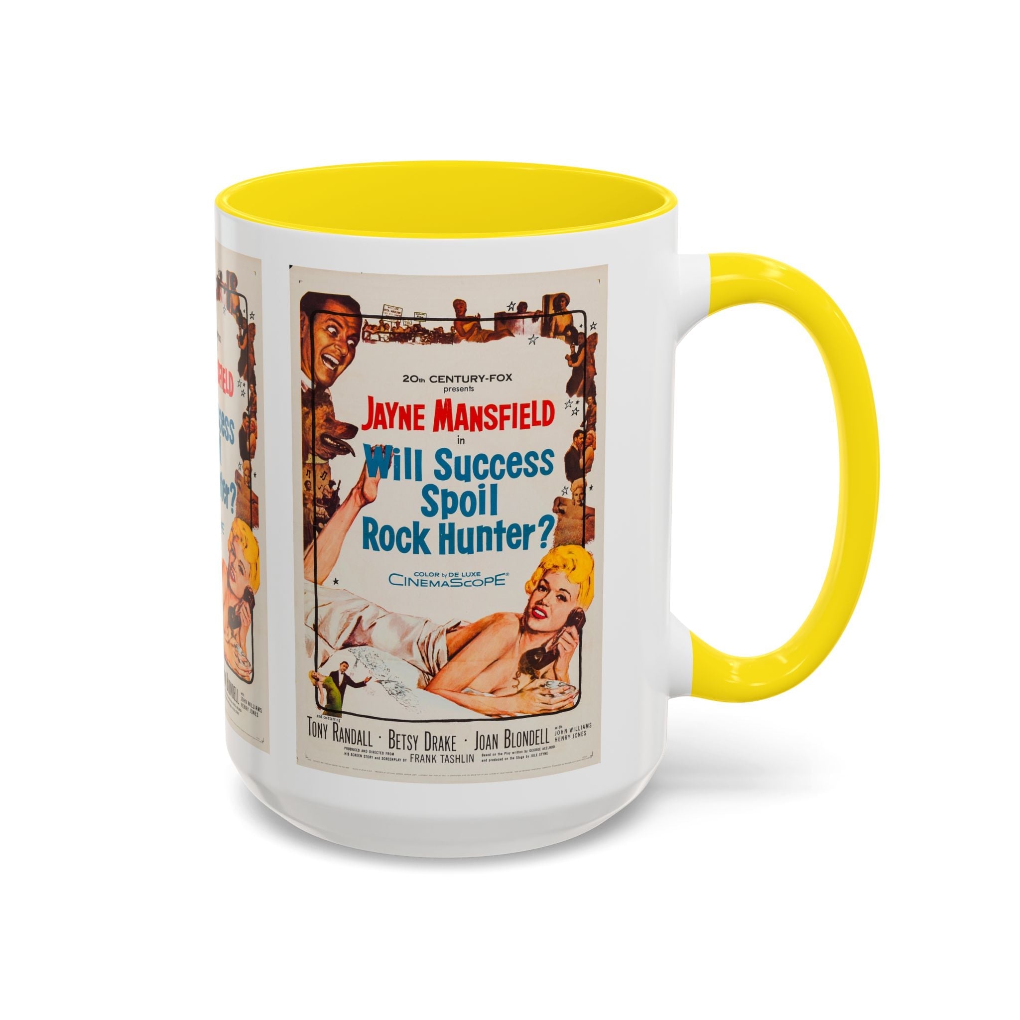 Cult Classic Movie Poster Art Accent Coffee Mug (11, 15oz) - Will Success Spoil Rock Hunter 1957 - POPvault