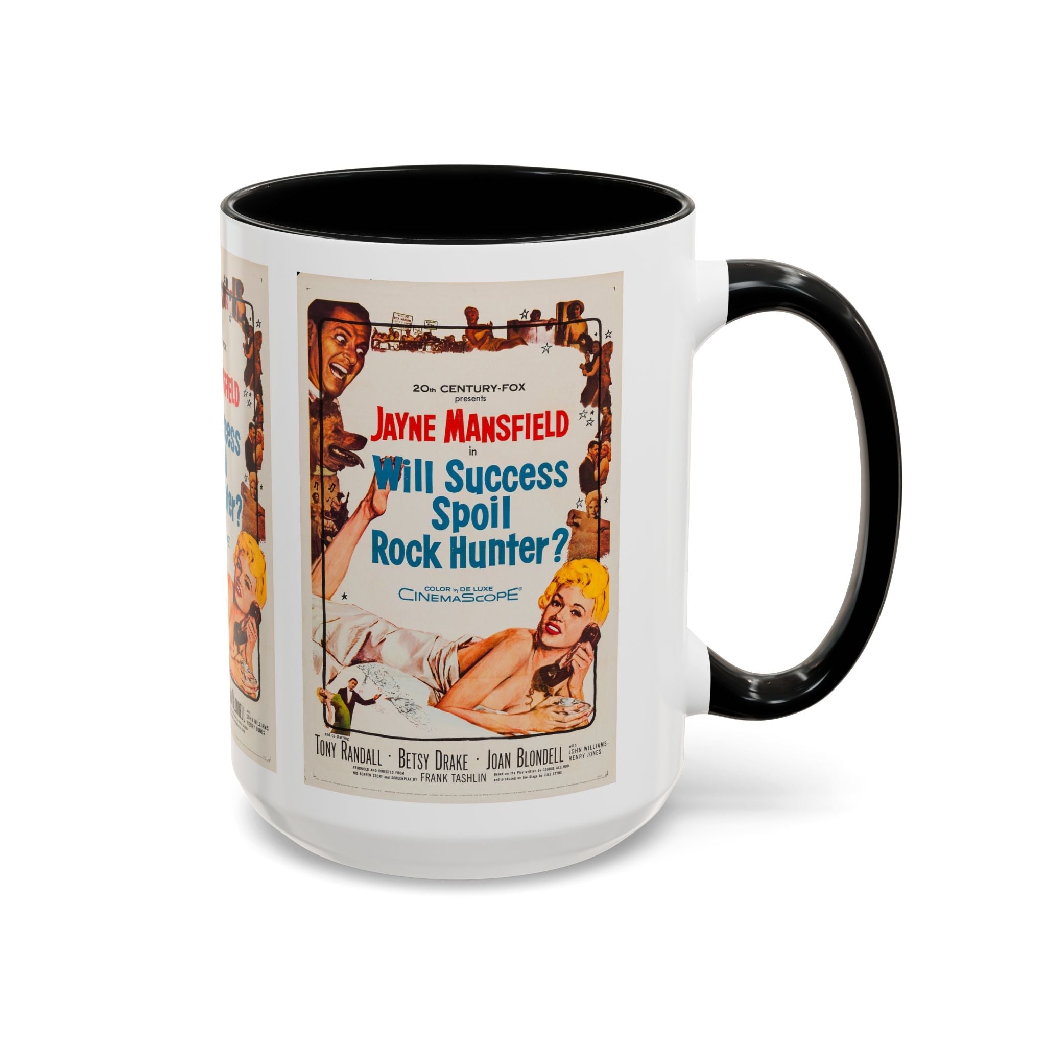 Cult Classic Movie Poster Art Accent Coffee Mug (11, 15oz) - Will Success Spoil Rock Hunter 1957 - POPvault