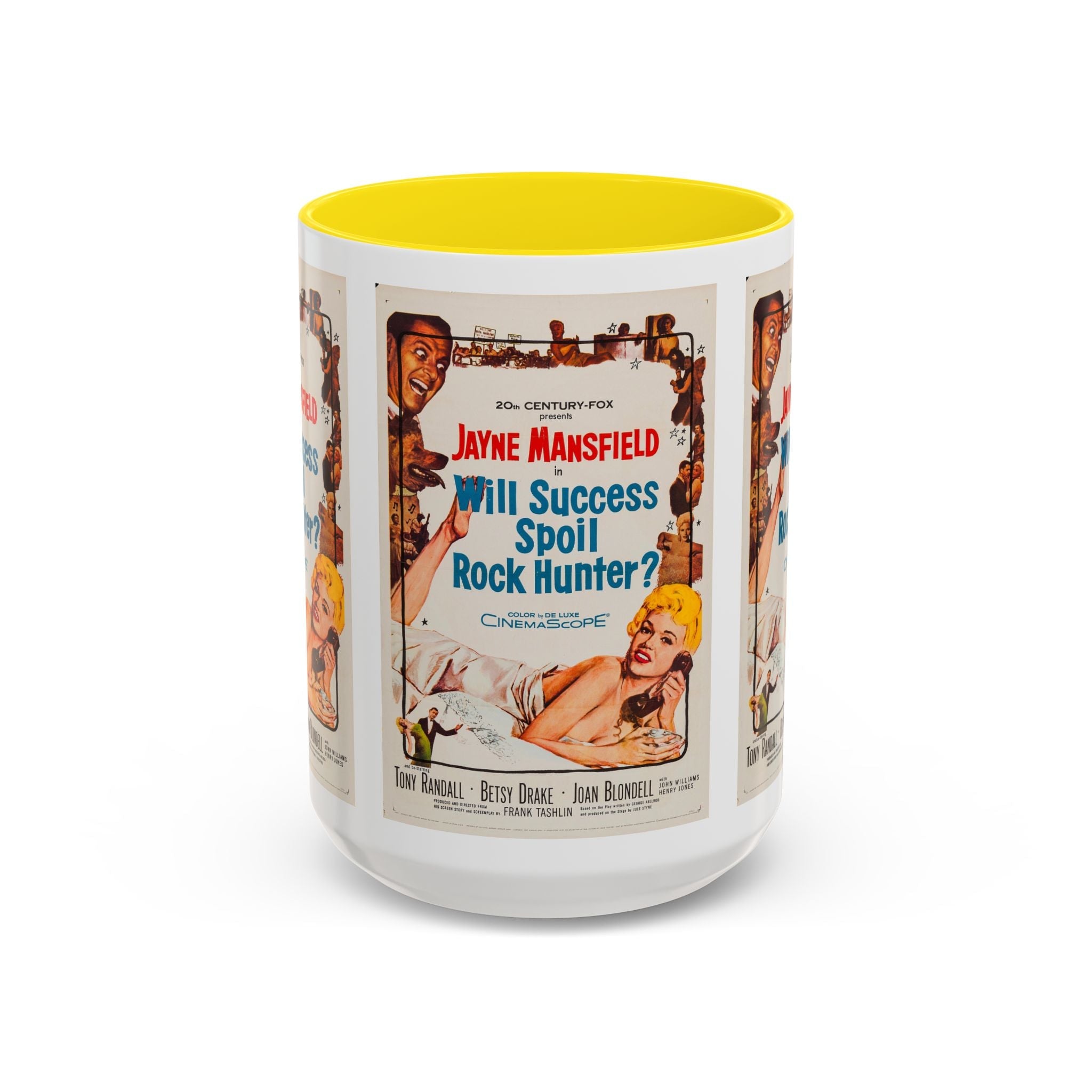 Cult Classic Movie Poster Art Accent Coffee Mug (11, 15oz) - Will Success Spoil Rock Hunter 1957 - POPvault
