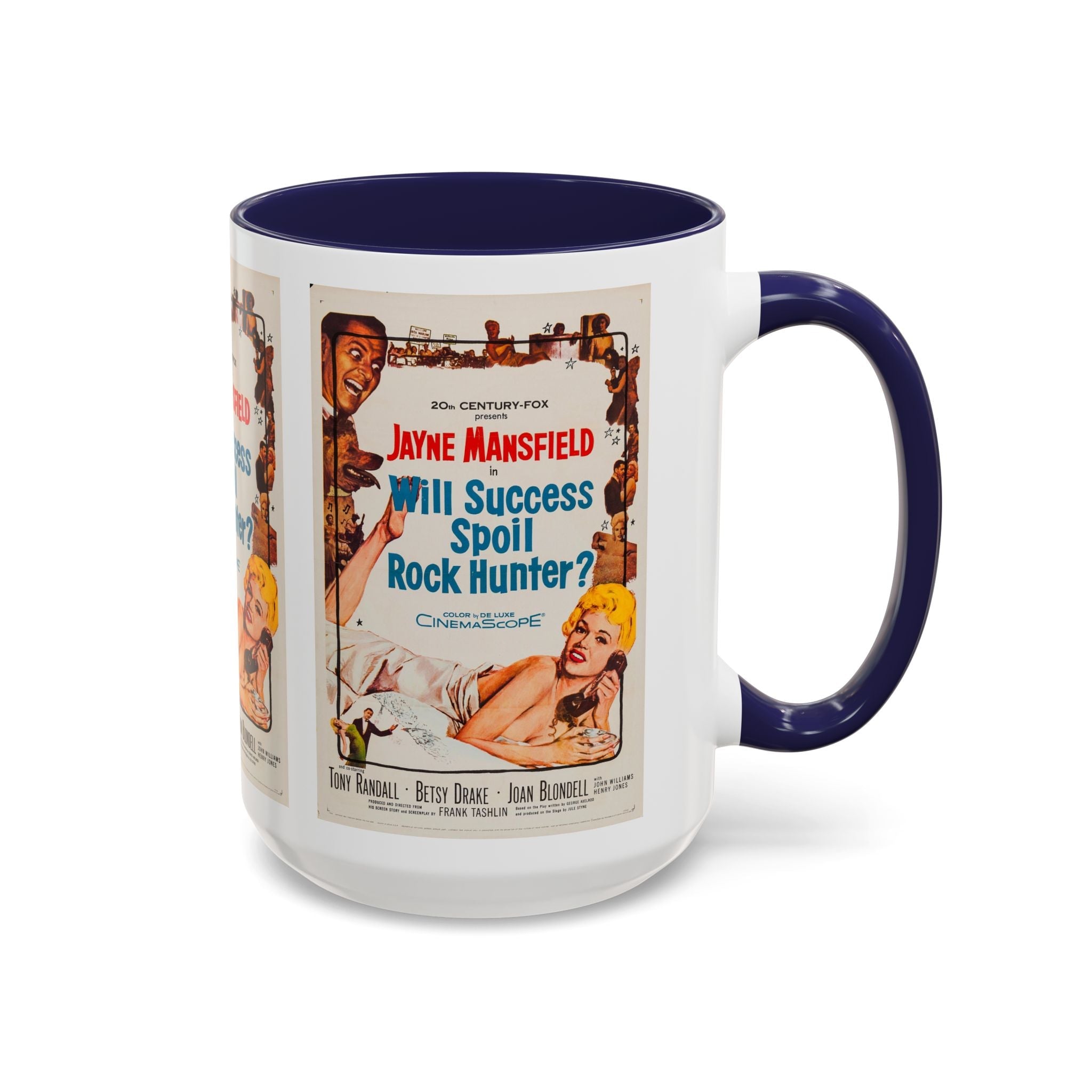Cult Classic Movie Poster Art Accent Coffee Mug (11, 15oz) - Will Success Spoil Rock Hunter 1957 - POPvault