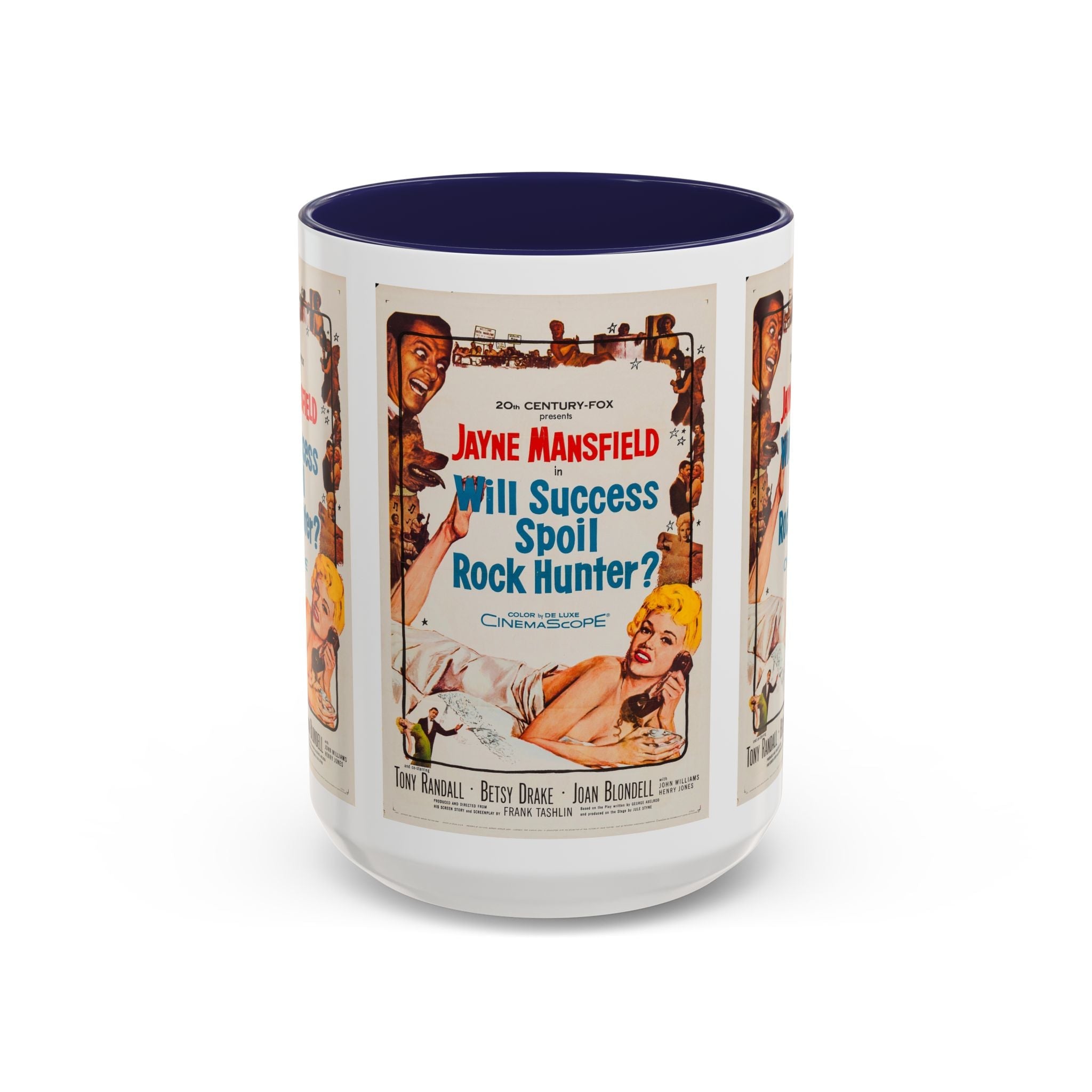 Cult Classic Movie Poster Art Accent Coffee Mug (11, 15oz) - Will Success Spoil Rock Hunter 1957 - POPvault