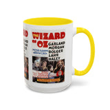 Cult Classic Movie Poster Art Accent Coffee Mug (11, 15oz) - Wizard Of Oz Original Poster 1939 - POPvault