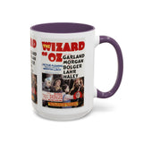 Cult Classic Movie Poster Art Accent Coffee Mug (11, 15oz) - Wizard Of Oz Original Poster 1939 - POPvault