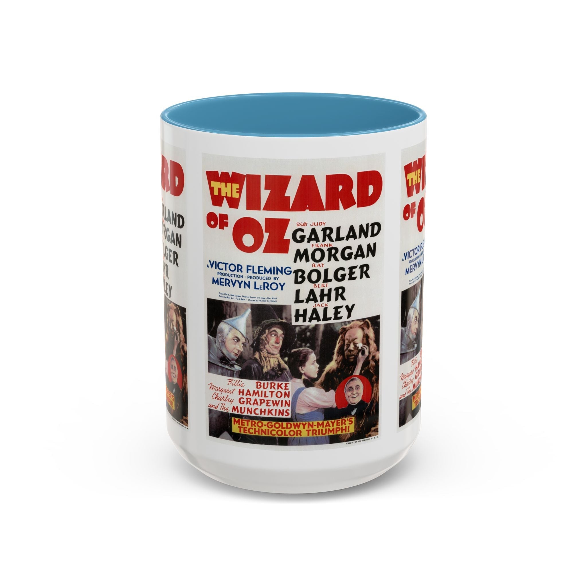 Cult Classic Movie Poster Art Accent Coffee Mug (11, 15oz) - Wizard Of Oz Original Poster 1939 - POPvault