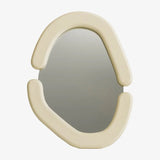 Curvy Natural Wood Tabletop Mirror - POPvault