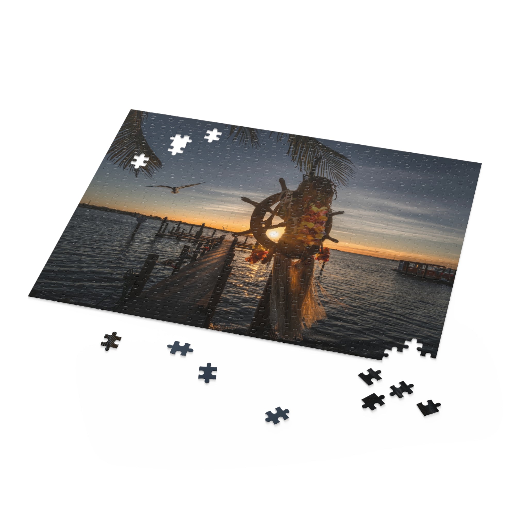 Custom Beach Life Vistas Ahoy Mate Jigsaw Puzzle (252 or 500 PC) - POPvault