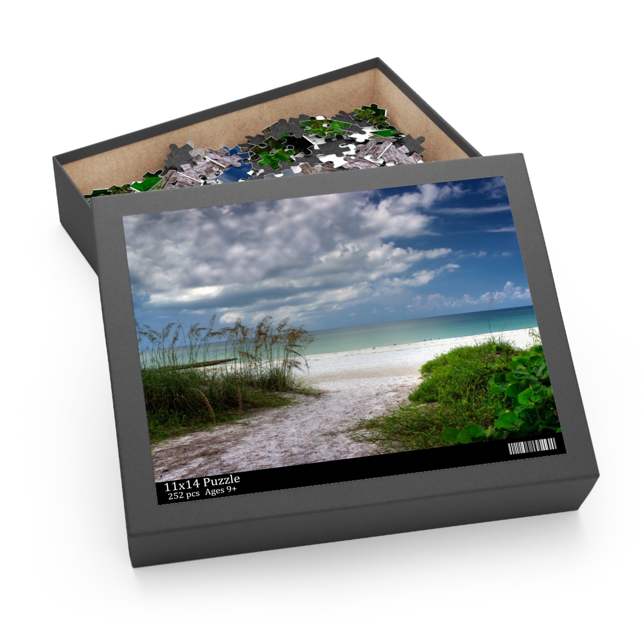 Custom Beach Life Vistas Beach Walk Jigsaw Puzzle (252 or 500 PC) - POPvault