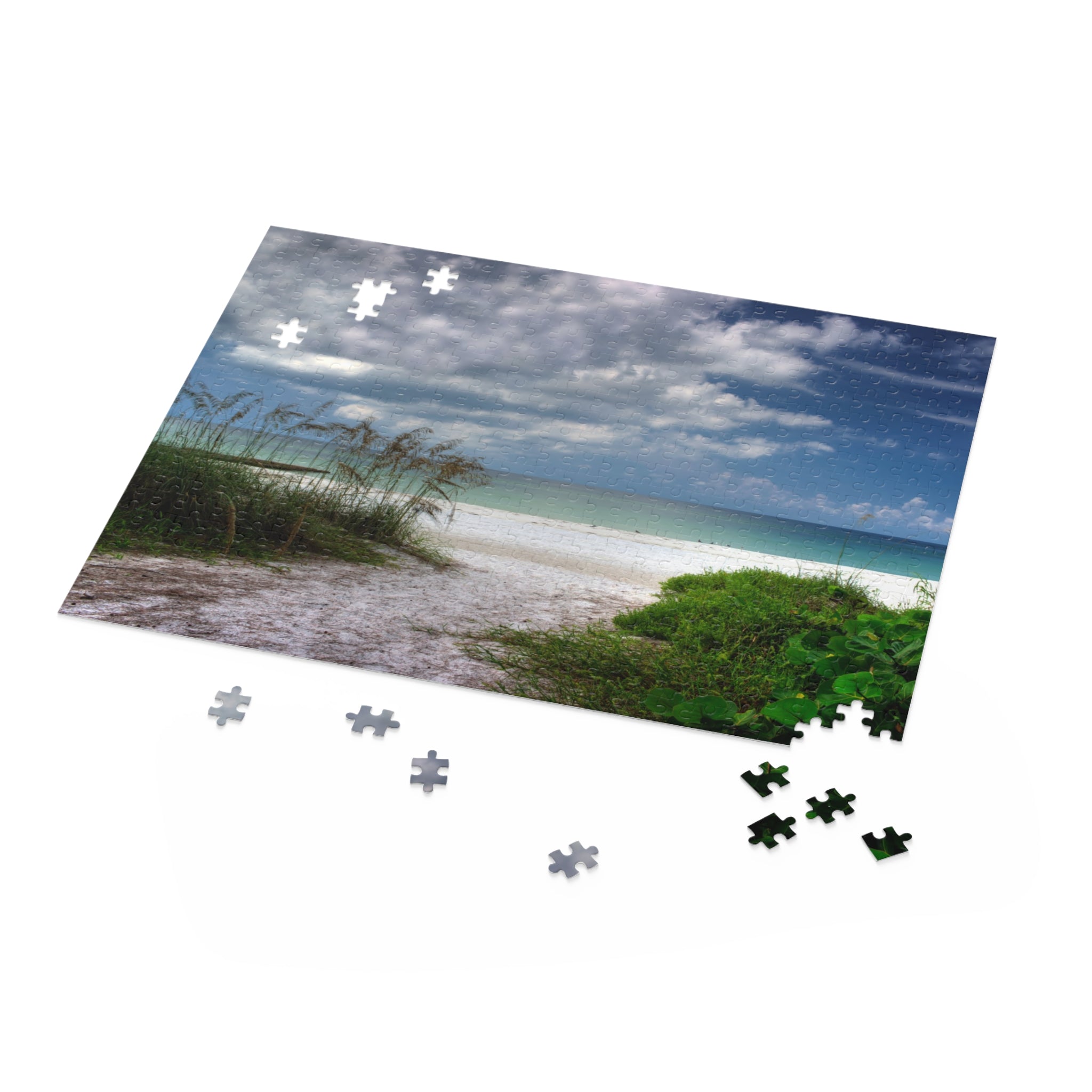 Custom Beach Life Vistas Beach Walk Jigsaw Puzzle (252 or 500 PC) - POPvault