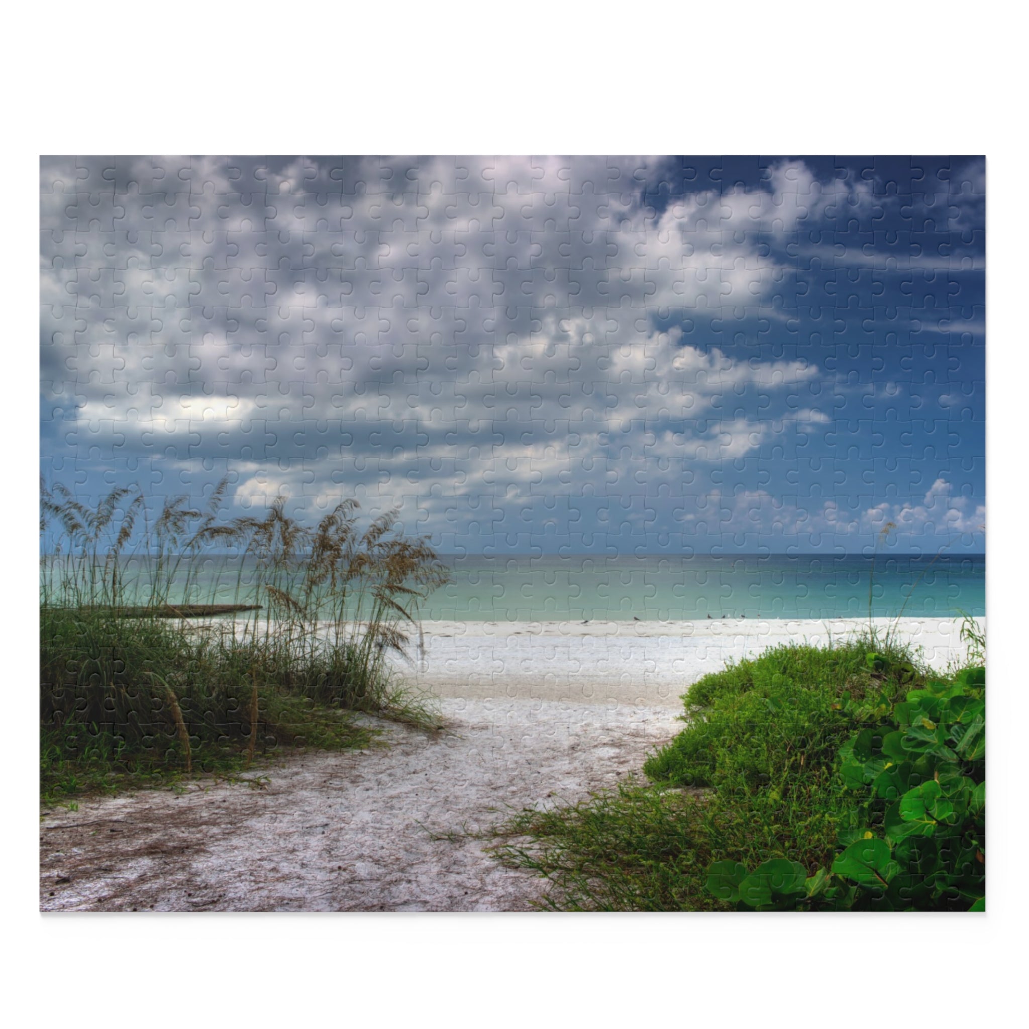 Custom Beach Life Vistas Beach Walk Jigsaw Puzzle (252 or 500 PC) - POPvault