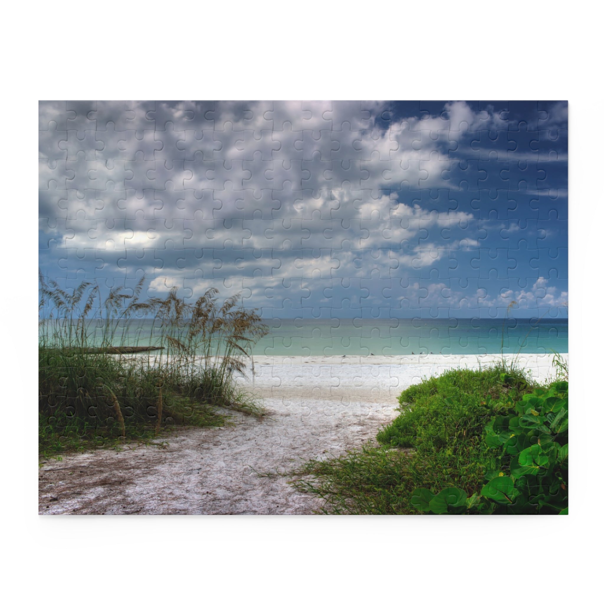 Custom Beach Life Vistas Beach Walk Jigsaw Puzzle (252 or 500 PC) - POPvault