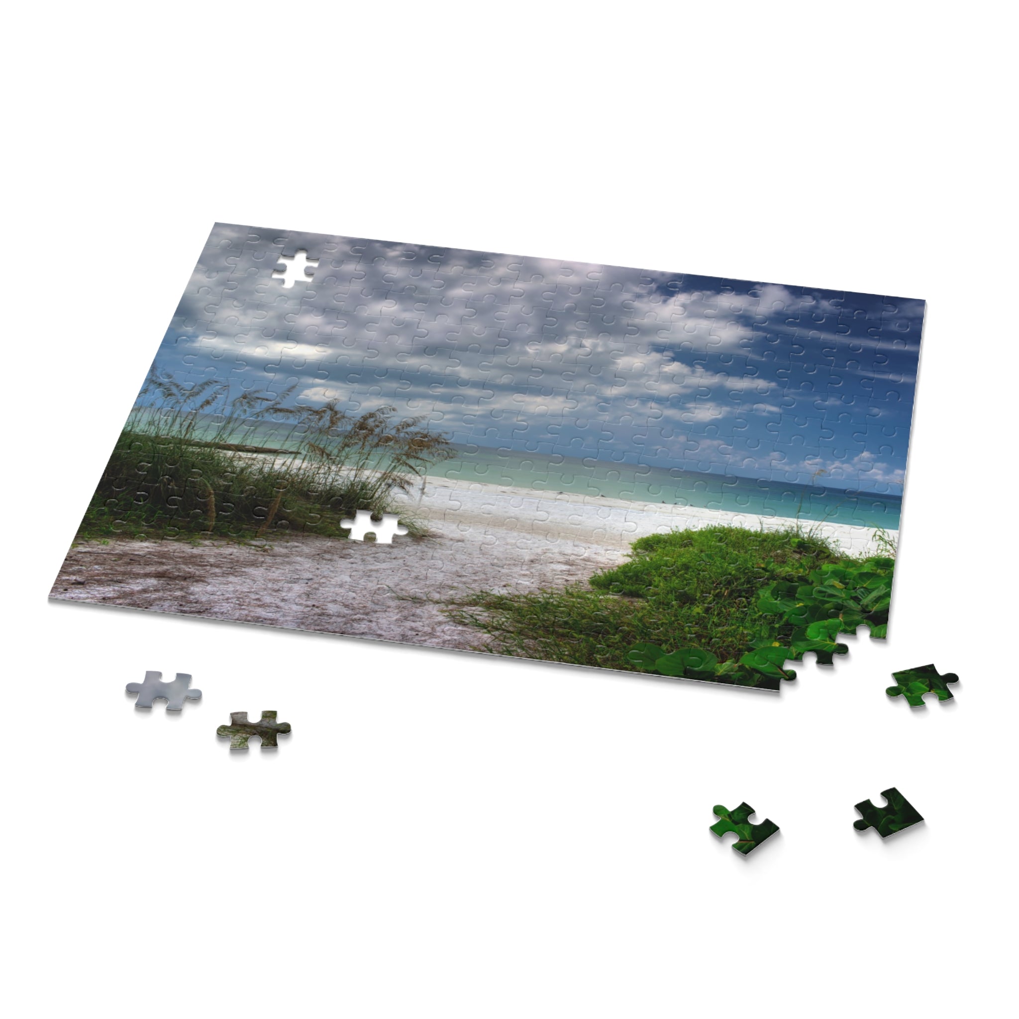 Custom Beach Life Vistas Beach Walk Jigsaw Puzzle (252 or 500 PC) - POPvault