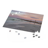 Custom Beach Life Beach Vistas Beautiful Morning 2 Jigsaw Puzzle (252 or 500 PC) - POPvault - Back-to-School - Fall Picks - Games