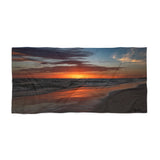 Custom Beach Life Beach Vistas Sundown Beach Towel - POPvault - 14oz - Bath - Bathroom