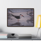 Custom Beach Life Vistas Beach Birds Gallery Canvas Wraps, Horizontal Wood Frame - POPvault