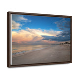 Custom Beach Life Vistas Beautiful Morning Gallery Canvas Wraps, Horizontal Wood Frame - POPvault