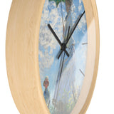 Custom Masters of Art Claude Monet Madame Monet and Her Son Premium Wall Clock - POPvault