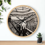 Custom Masters of Art Edvard Munch The Scream Premium Wall Clock - POPvault