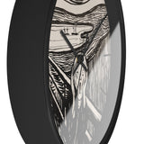 Custom Masters of Art Edvard Munch The Scream Premium Wall Clock - POPvault