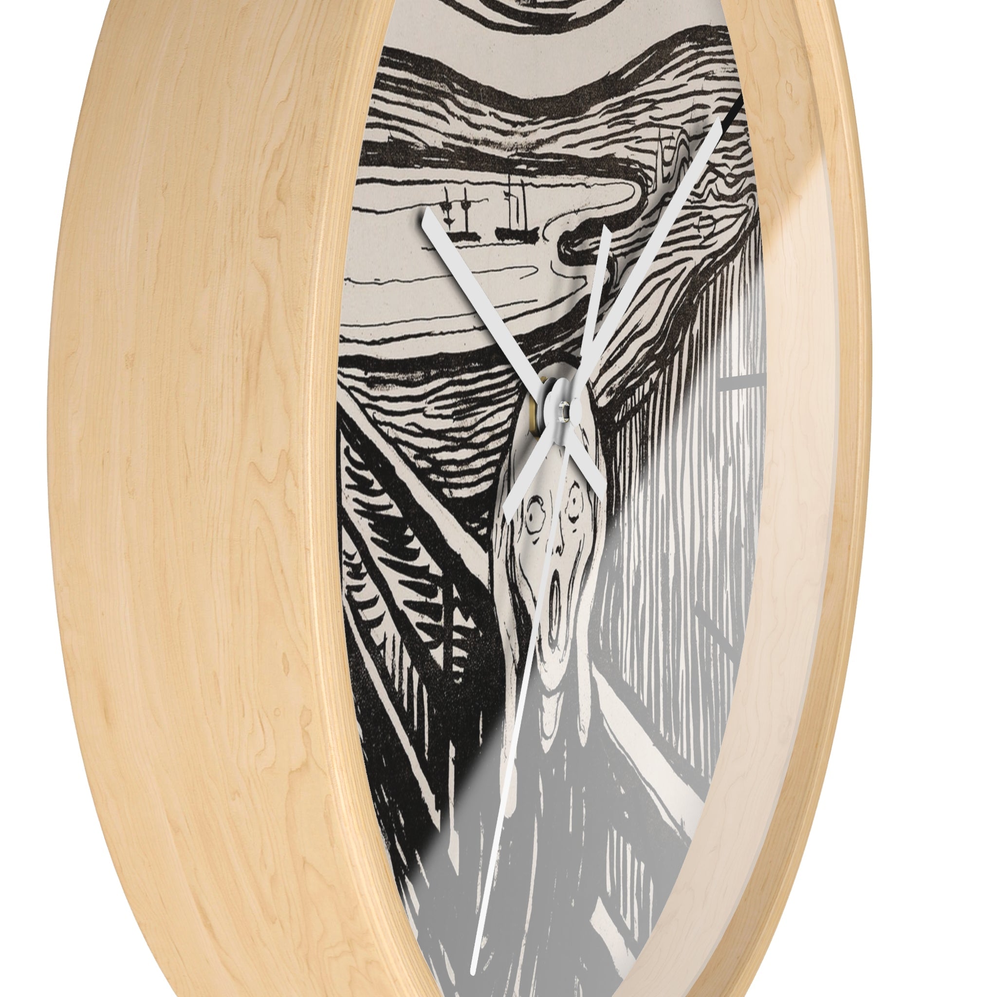 Custom Masters of Art Edvard Munch The Scream Premium Wall Clock - POPvault