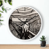 Custom Masters of Art Edvard Munch The Scream Premium Wall Clock - POPvault