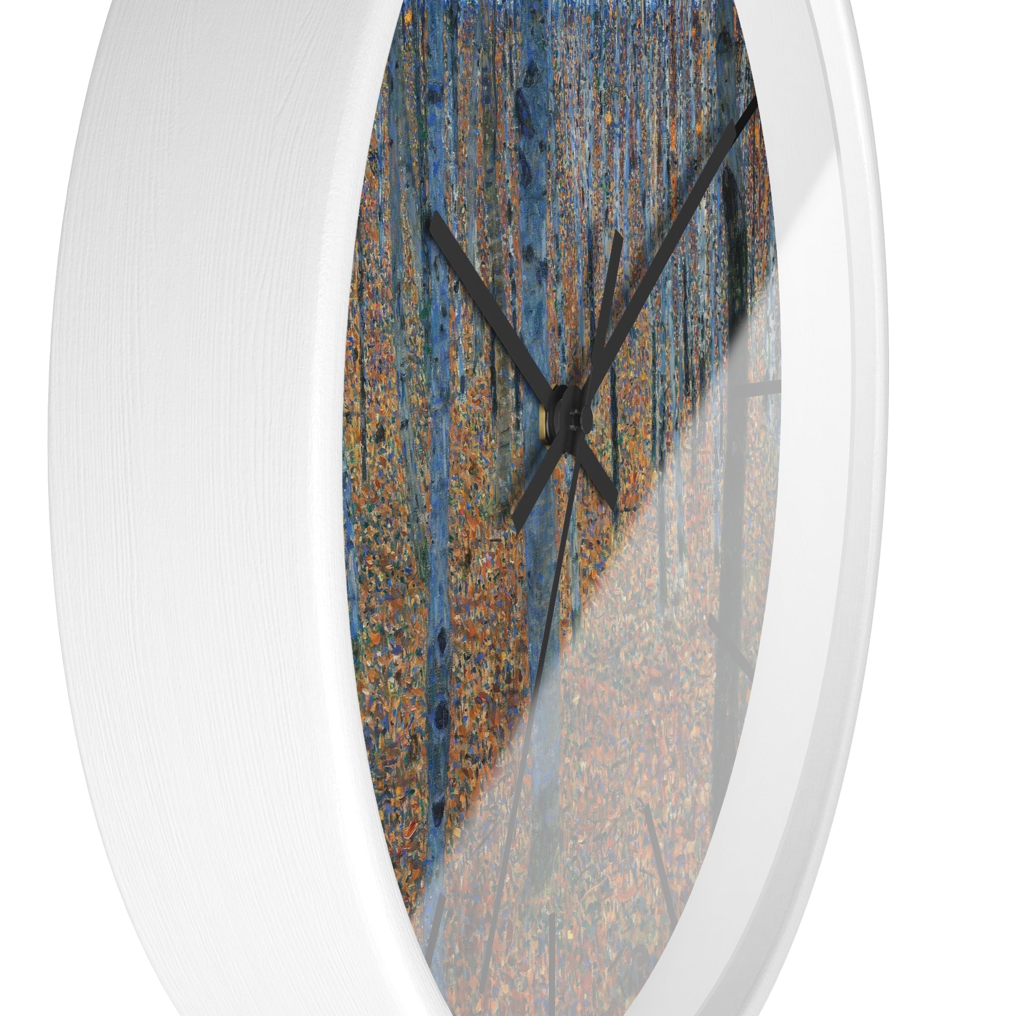 Custom Masters of Art Gustav Klimt Beech Grove Premium Wall Clock - POPvault