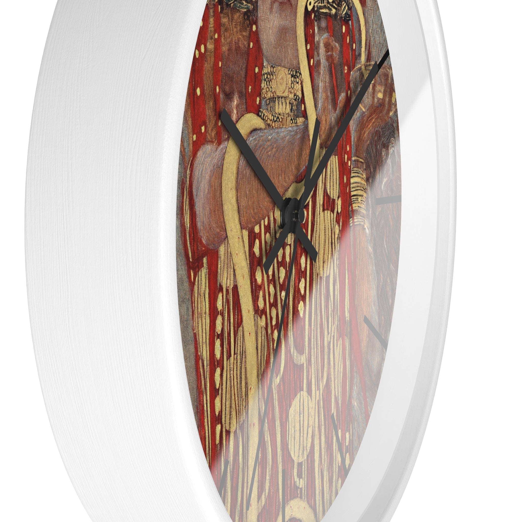 Custom Masters of Art Gustav Klimt Hygieia Premium Wall Clock - POPvault