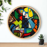 Custom Masters of Art Henry Lyman Sayen Daughter in a Rocker Premium Wall Clock - POPvault