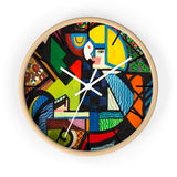 Custom Masters of Art Henry Lyman Sayen Daughter in a Rocker Premium Wall Clock - POPvault