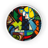 Custom Masters of Art Henry Lyman Sayen Daughter in a Rocker Premium Wall Clock - POPvault