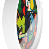 Custom Masters of Art Henry Lyman Sayen Daughter in a Rocker Premium Wall Clock - POPvault