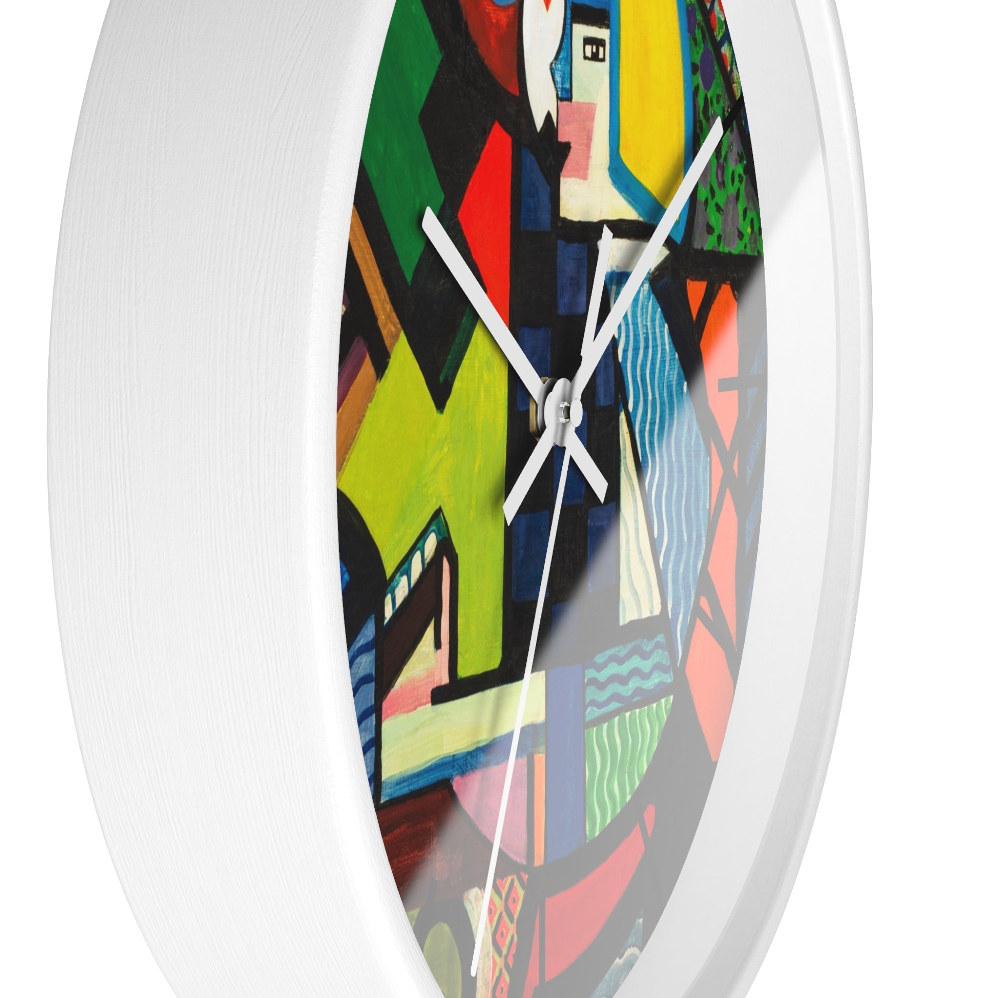 Custom Masters of Art Henry Lyman Sayen Daughter in a Rocker Premium Wall Clock - POPvault