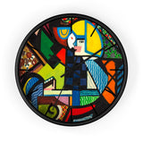 Custom Masters of Art Henry Lyman Sayen Daughter in a Rocker Premium Wall Clock - POPvault