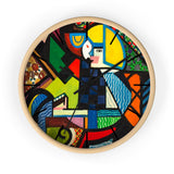 Custom Masters of Art Henry Lyman Sayen Daughter in a Rocker Premium Wall Clock - POPvault