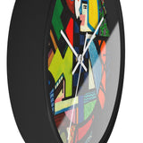 Custom Masters of Art Henry Lyman Sayen Daughter in a Rocker Premium Wall Clock - POPvault