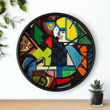 Custom Masters of Art Henry Lyman Sayen Daughter in a Rocker Premium Wall Clock - POPvault