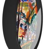 Custom Masters of Art Henry Lyman Sayen Landscape, Bridge, Huntingdon Valley Premium Wall Clock - POPvault