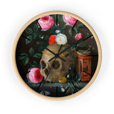 Custom Masters of Art Jan van Kessel Vanitas Still Life Premium Wall Clock - POPvault