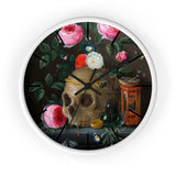 Custom Masters of Art Jan van Kessel Vanitas Still Life Premium Wall Clock - POPvault