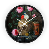 Custom Masters of Art Jan van Kessel Vanitas Still Life Premium Wall Clock - POPvault