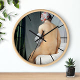 Custom Masters of Art Jean Auguste Dominique Ingres The Valpinçon Bather Premium Wall Clock - POPvault