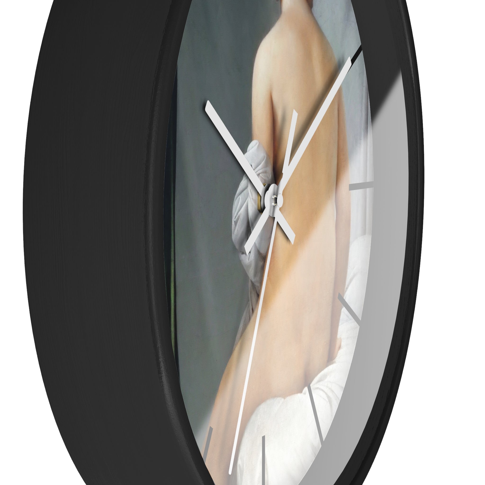 Custom Masters of Art Jean Auguste Dominique Ingres The Valpinçon Bather Premium Wall Clock - POPvault