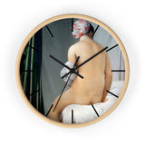 Custom Masters of Art Jean Auguste Dominique Ingres The Valpinçon Bather Premium Wall Clock - POPvault