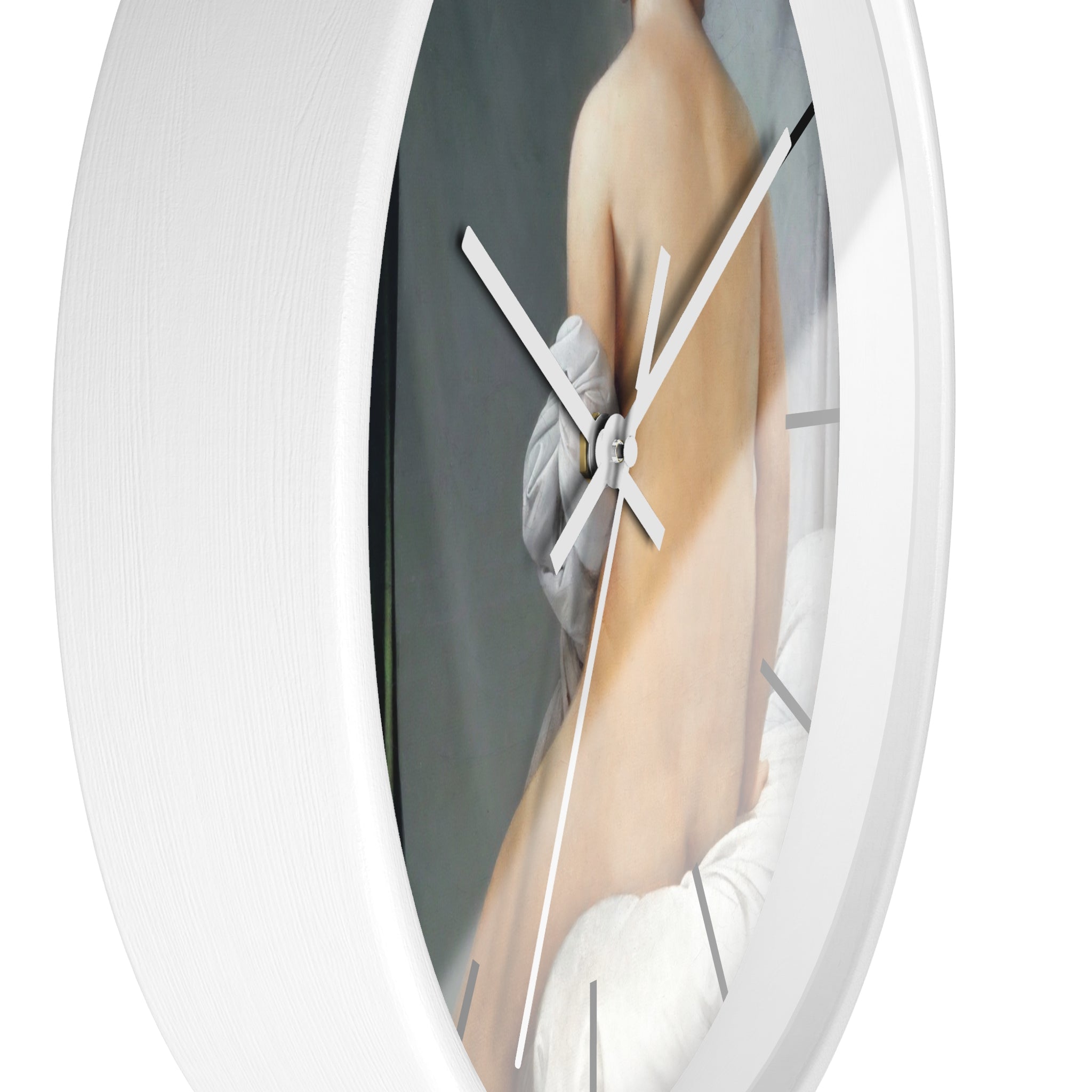 Custom Masters of Art Jean Auguste Dominique Ingres The Valpinçon Bather Premium Wall Clock - POPvault