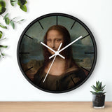 Custom Masters of Art Leonardo da Vinci Mona Lisa del Giocondo Premium Wall Clock - POPvault