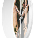 Custom Masters of Art Lucas Cranach Adam and Eve Premium Wall Clock - POPvault