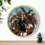 Custom Masters of Art Michelangelo Buonarroti The Torment of Saint Anthony Premium Wall Clock - POPvault